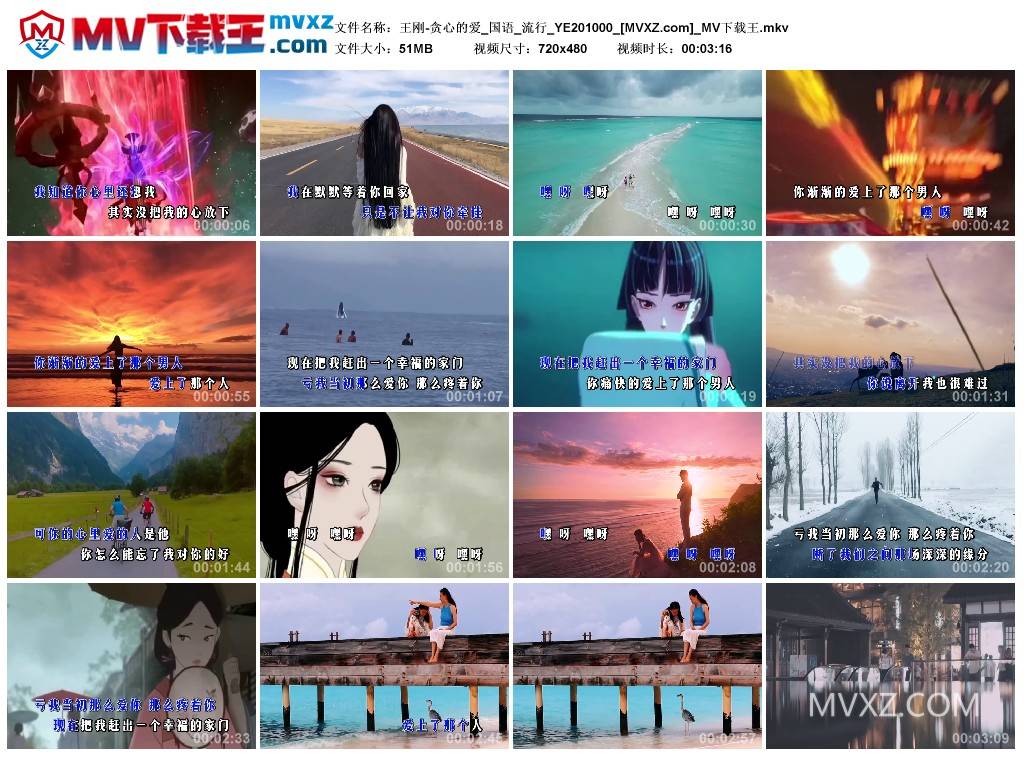 王刚-贪心的爱_国语_流行_YE201000